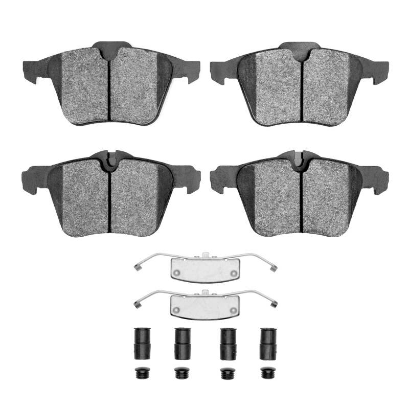 Picture of R1 07-18 Jaguar XF Front Euro Ceramic Pads & Hardware Kit