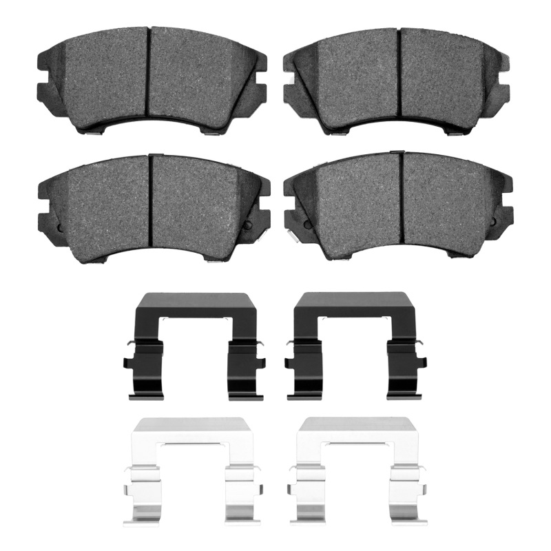 Picture of R1 10-17 Chevrolet Caprice Front Euro Ceramic Pads & Hardware Kit