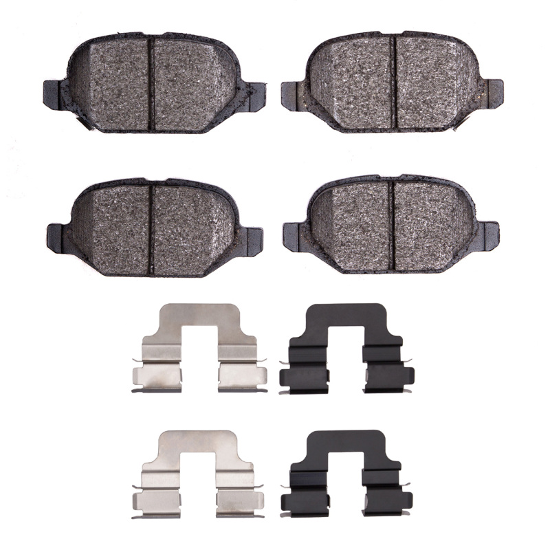 Picture of R1 09-19 Fiat 500E Rear Euro Ceramic Pads & Hardware Kit