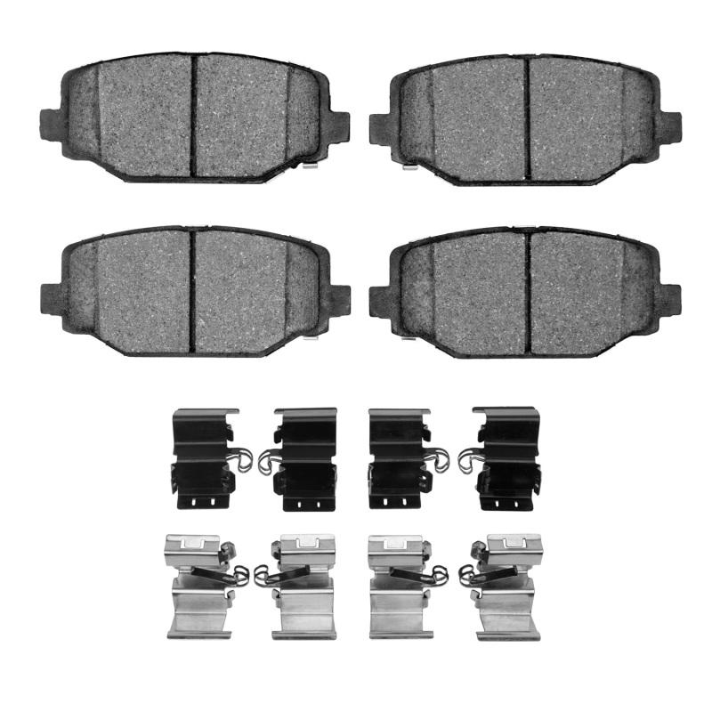 Picture of R1 12-20 Chrysler Town & Country Rear Euro Ceramic Pads & Hardware Kit