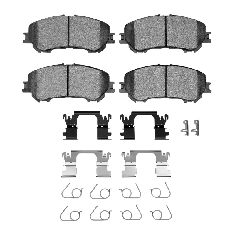 Picture of R1 14-23 Nissan Rogue Sport Front Euro Ceramic Pads & Hardware Kit