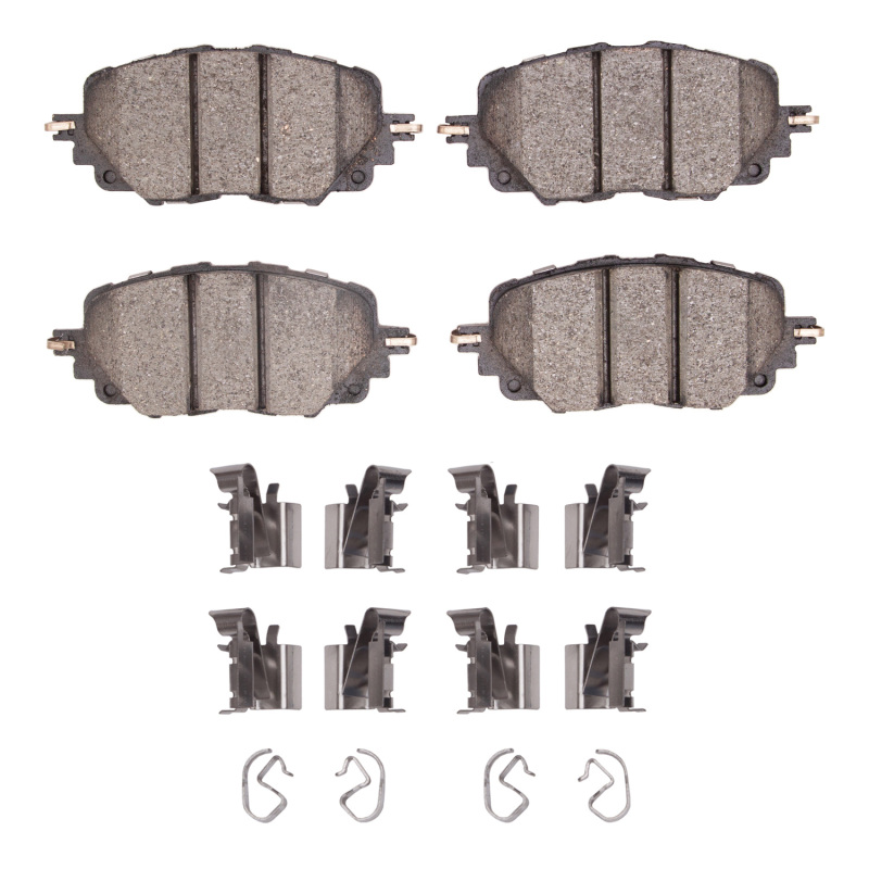 Picture of R1 16-25 Fiat 124 Spider Front Euro Ceramic Pads & Hardware Kit