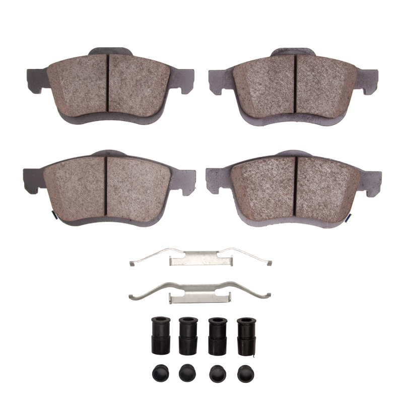 Picture of R1 14-19 Fiat 500L Front Euro Ceramic Pads & Hardware Kit