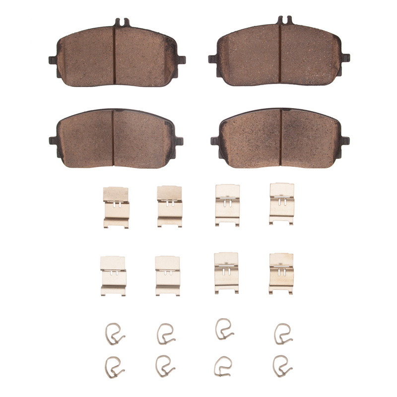 Picture of R1 -25 Mercedes-Benz EQB 350 Front Euro Ceramic Pads & Hardware Kit