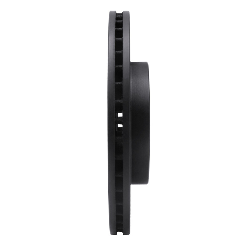 Picture of R1 04-10 Chevrolet Epica (USA/Canada) Front Left Drilled & Slotted Black Brake Rotor