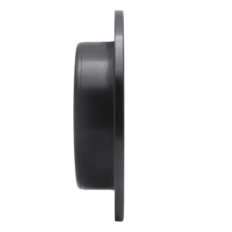 Picture of R1 04-10 Chevrolet Optra (USA/Canada) Rear Right Drilled & Slotted Black Brake Rotor