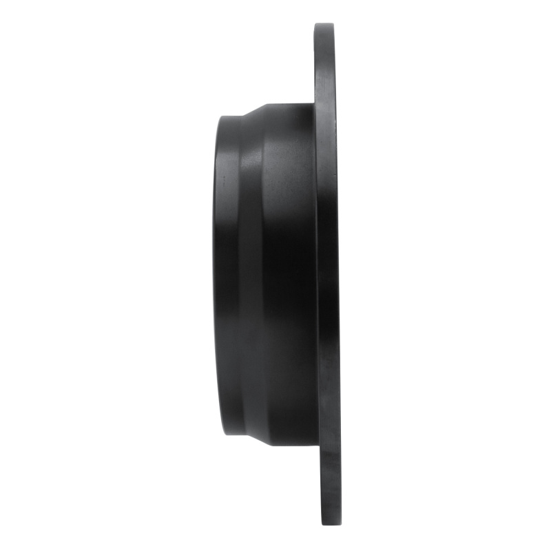 Picture of R1 09-16 Hyundai Tucson Rear Left Drilled & Slotted Black Brake Rotor