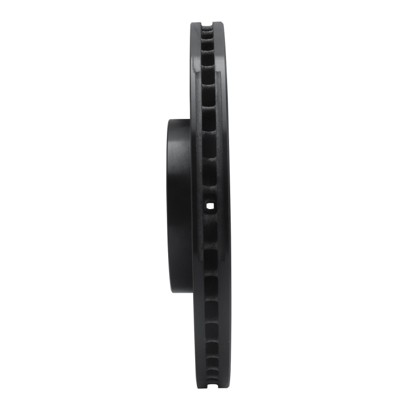 Picture of R1 07-12 Hyundai Veracruz Front Right Drilled & Slotted Black Brake Rotor