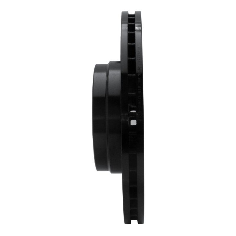 Picture of R1 03-05 Land Rover Range Rover Front Left Drilled & Slotted Black Brake Rotor