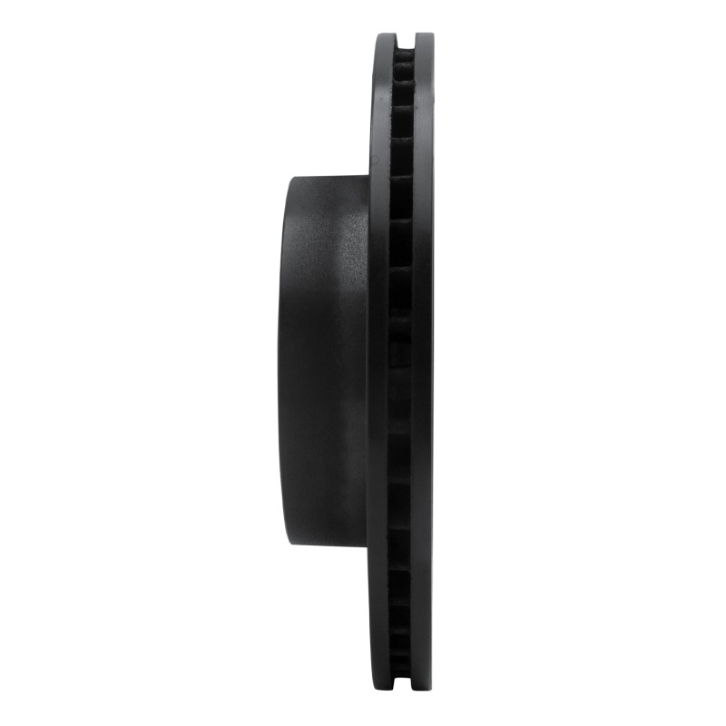 Picture of R1 94-02 Land Rover Range Rover Front Right Drilled & Slotted Black Brake Rotor