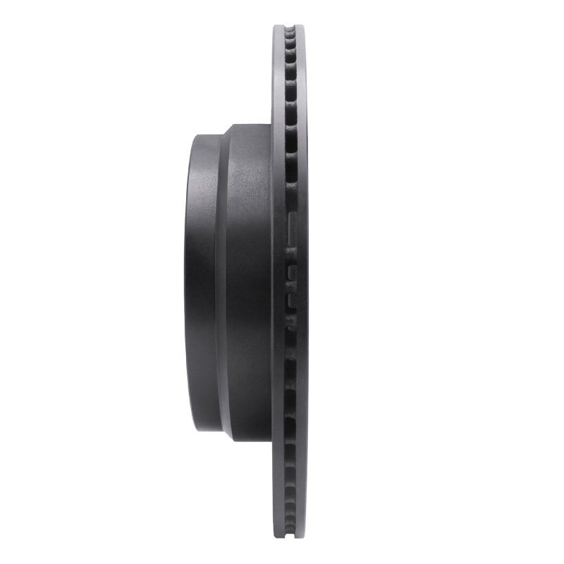 Picture of R1 06-12 Land Rover Range Rover Rear Right Drilled & Slotted Black Brake Rotor