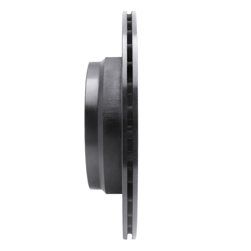 Picture of R1 10-12 Land Rover Range Rover Rear Right Drilled & Slotted Black Brake Rotor