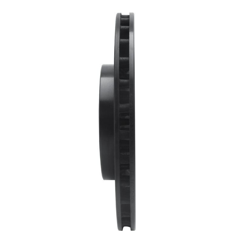 Picture of R1 18-20 Land Rover Range Rover Sport Rear Right Drilled & Slotted Black Brake Rotor