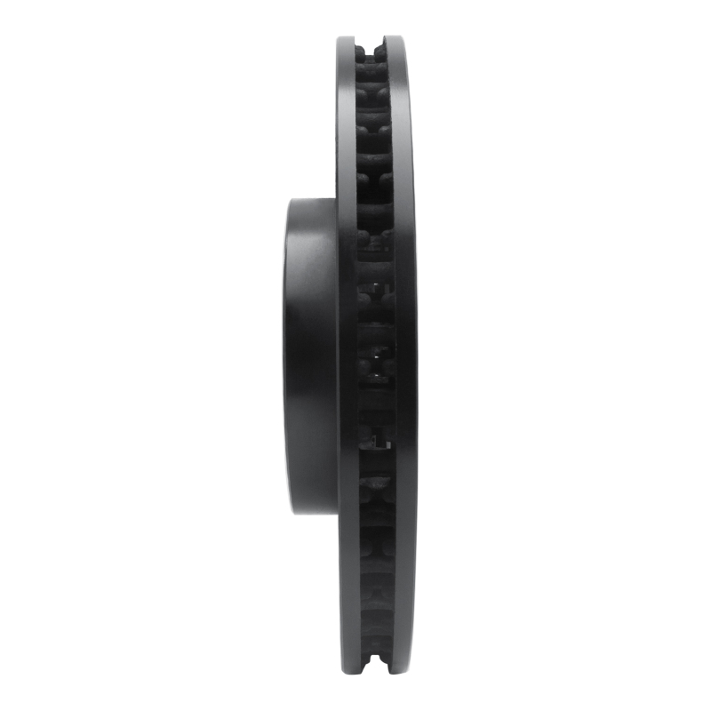 Picture of R1 18-20 Land Rover Range Rover Sport Front Right Drilled & Slotted Black Brake Rotor