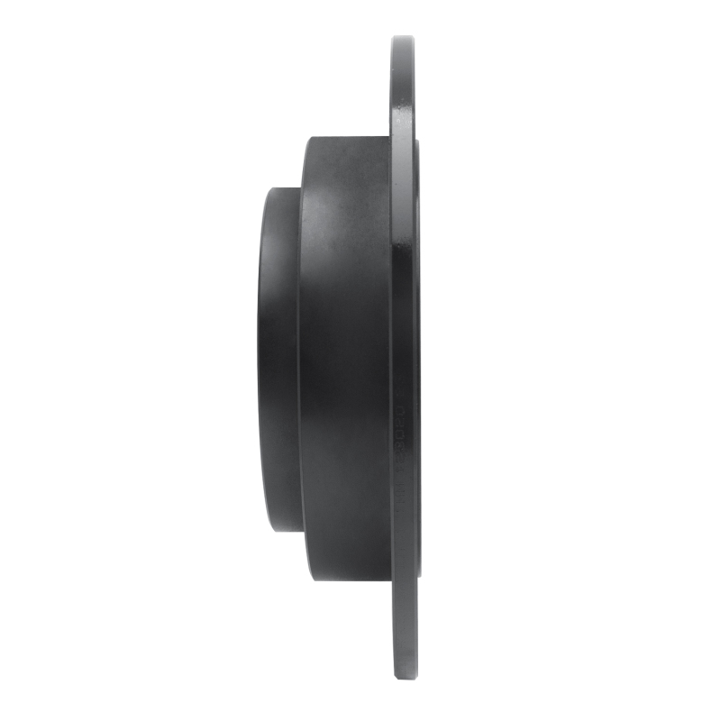 Picture of R1 92-97 Subaru SVX Rear Right Drilled & Slotted Black Brake Rotor