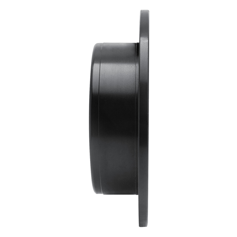 Picture of R1 99-02 Daewoo Nubira Rear Left Drilled & Slotted Black Brake Rotor