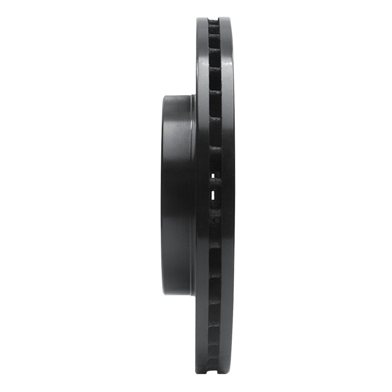 Picture of R1 00-02 Daewoo Nubira Front Left Drilled & Slotted Black Brake Rotor