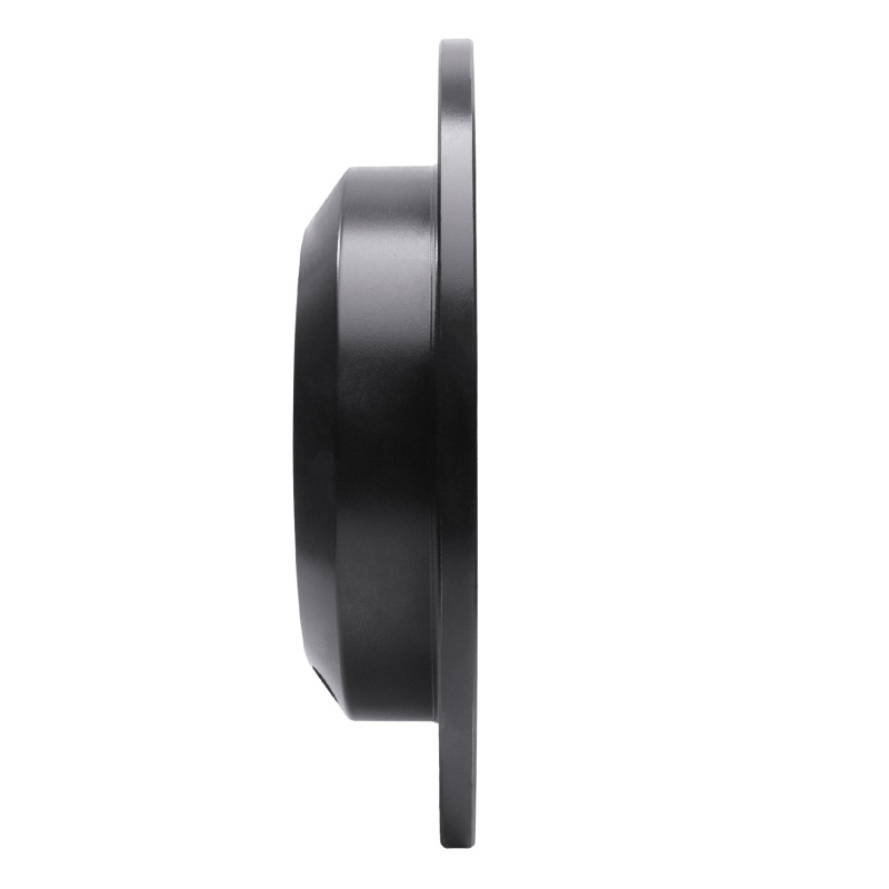Picture of R1 09-10 Kia BORREGO Rear Right Drilled & Slotted Black Brake Rotor