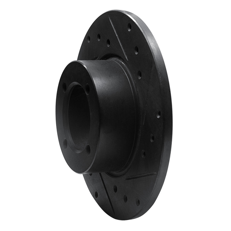 Picture of R1 67-74 Opel Manta Front Right Drilled & Slotted Black Brake Rotor