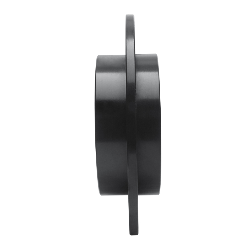 Picture of R1 95-97 Volvo 960 Rear Left Drilled & Slotted Black Brake Rotor