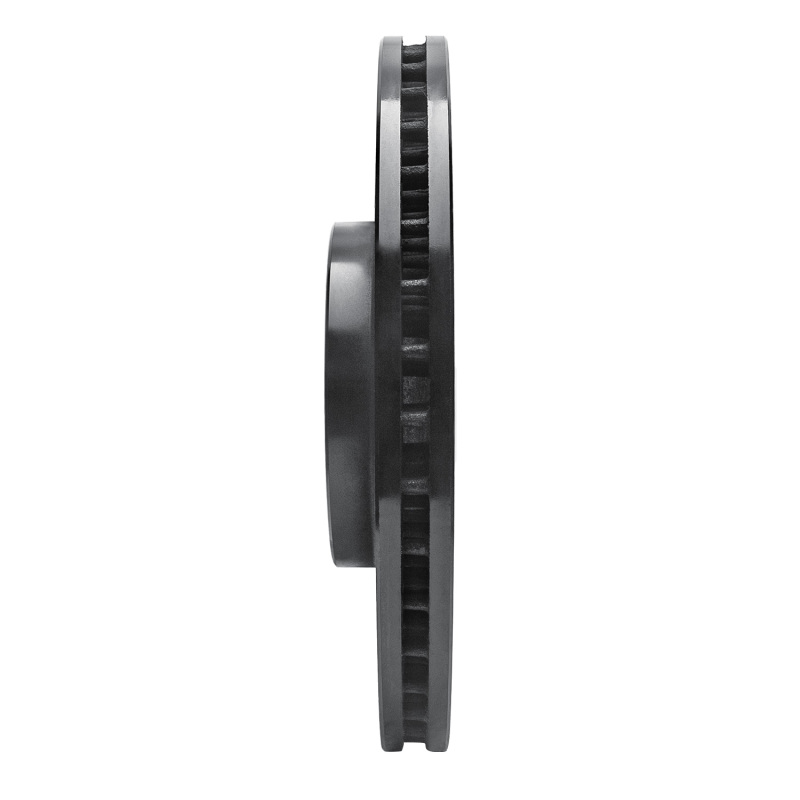 Picture of R1 03-09 Volvo XC90 Front Right Drilled & Slotted Black Brake Rotor
