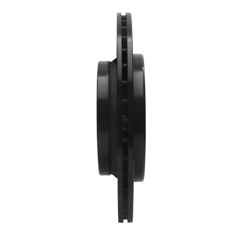 Picture of R1 03-14 Volvo XC90 Rear Left Drilled & Slotted Black Brake Rotor