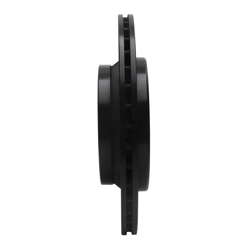 Picture of R1 03-14 Volvo XC90 Rear Right Drilled & Slotted Black Brake Rotor
