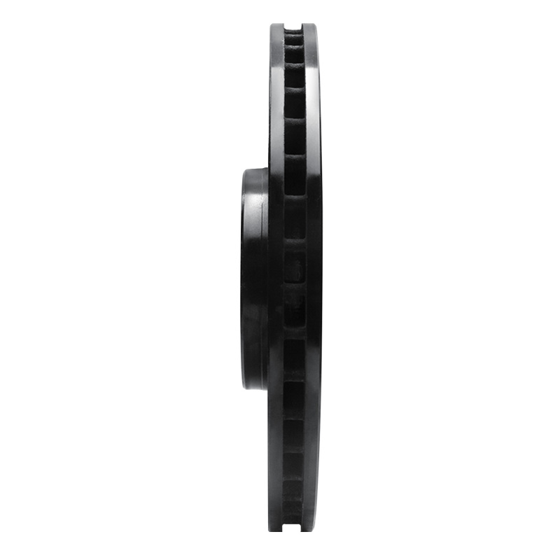 Picture of R1 16-26 Polestar Polestar 2 Front Right Drilled & Slotted Black Brake Rotor