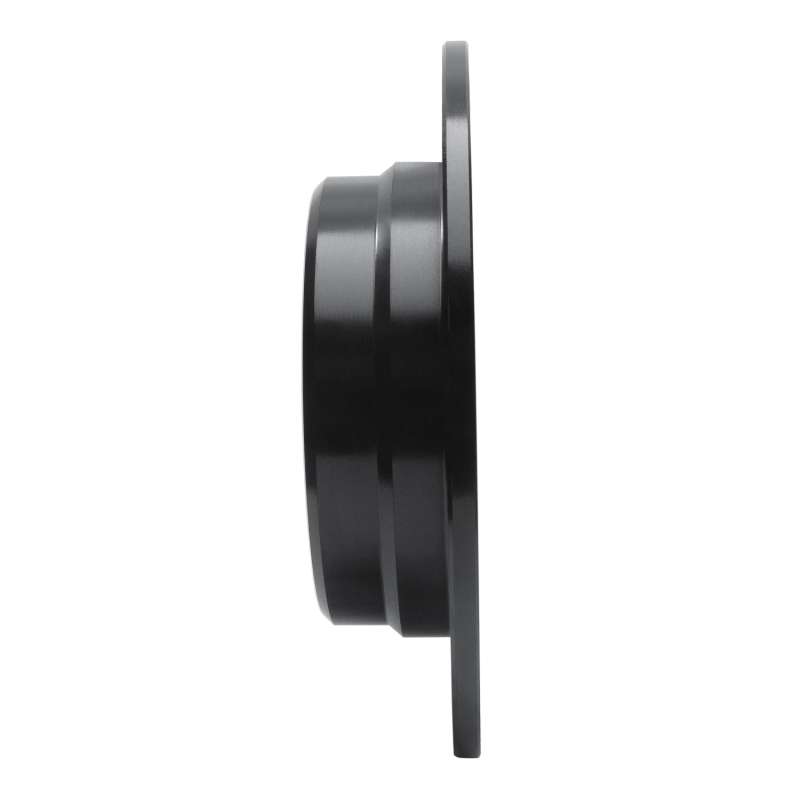 Picture of R1 82-89 BMW 633CSI Rear Left Drilled & Slotted Black Brake Rotor
