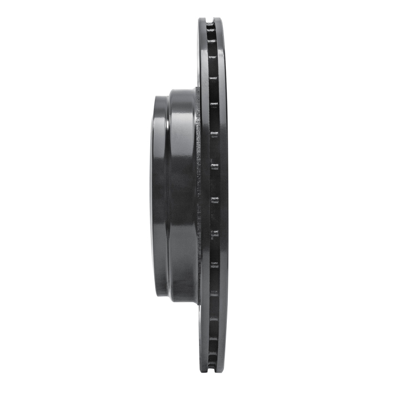 Picture of R1 04-10 BMW 530I Rear Right Drilled & Slotted Black Brake Rotor
