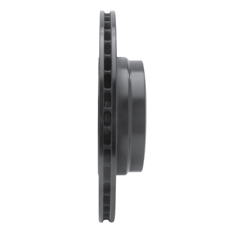 Picture of R1 05-08 BMW 760I Rear Right Drilled & Slotted Black Brake Rotor