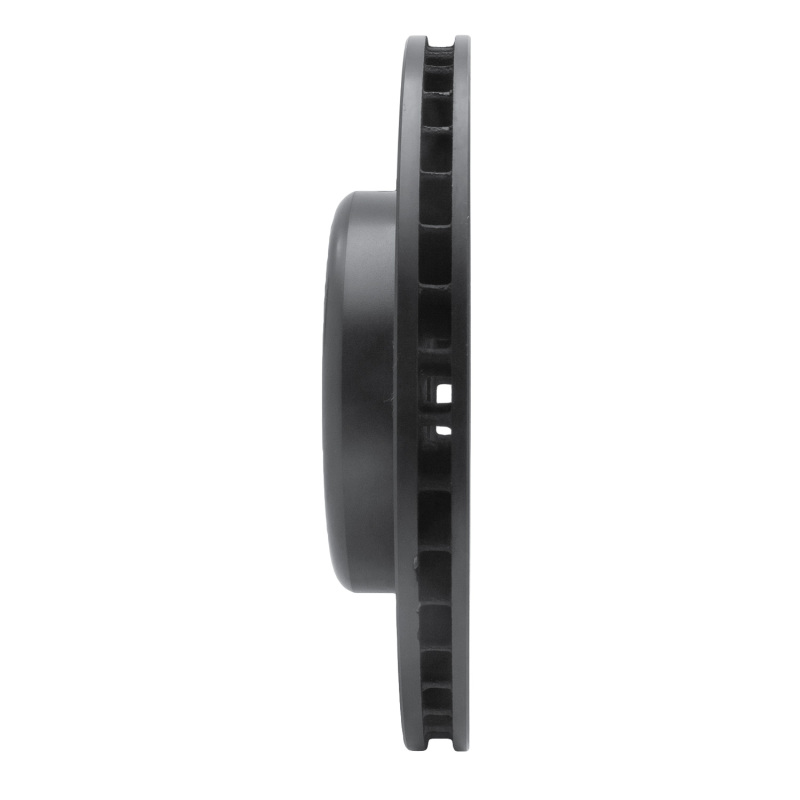 Picture of R1 11-19 BMW 640I Gran Coupe Front Left Drilled & Slotted Black Brake Rotor