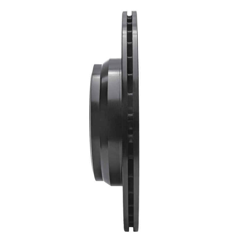 Picture of R1 12-20 BMW 335I GT xDrive Rear Right Drilled & Slotted Black Brake Rotor