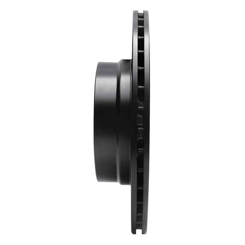 Picture of R1 06-21 BMW 320I (USA/Canada) Rear Right Drilled & Slotted Black Brake Rotor