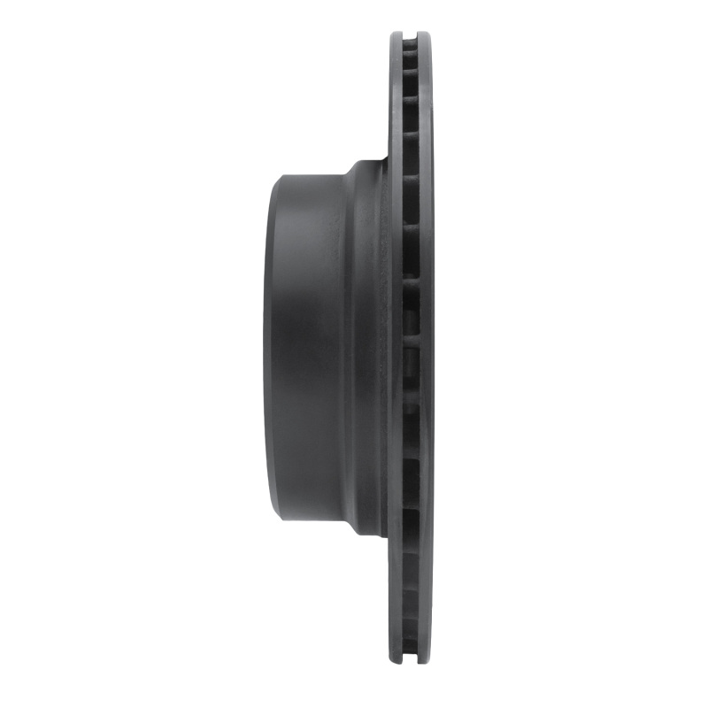 Picture of R1 02-06 BMW X5 Rear Left Drilled & Slotted Black Brake Rotor