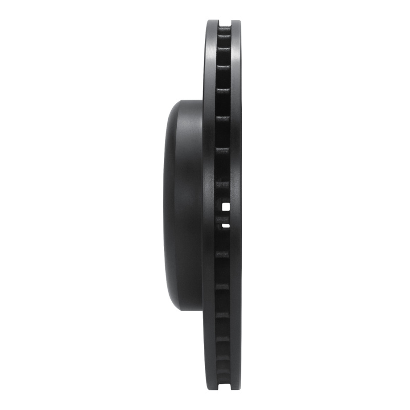 Picture of R1 17-25 BMW 330I Front Right Drilled & Slotted Black Brake Rotor