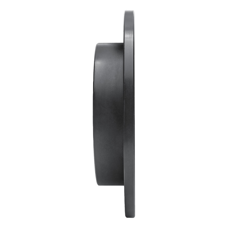 Picture of R1 88-95 Isuzu AMIGO Rear Right Drilled & Slotted Black Brake Rotor