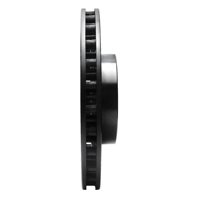 Picture of R1 92-02 Dodge Viper Front Right Drilled & Slotted Black Brake Rotor