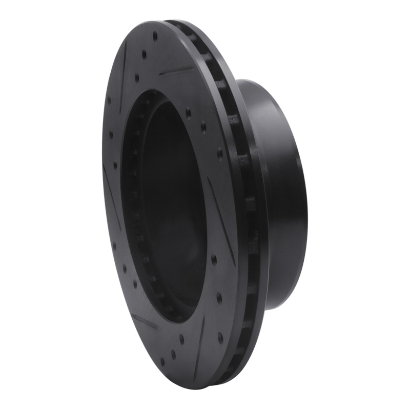 Picture of R1 02-06 Dodge Sprinter 2500 Front Right Drilled & Slotted Black Brake Rotor