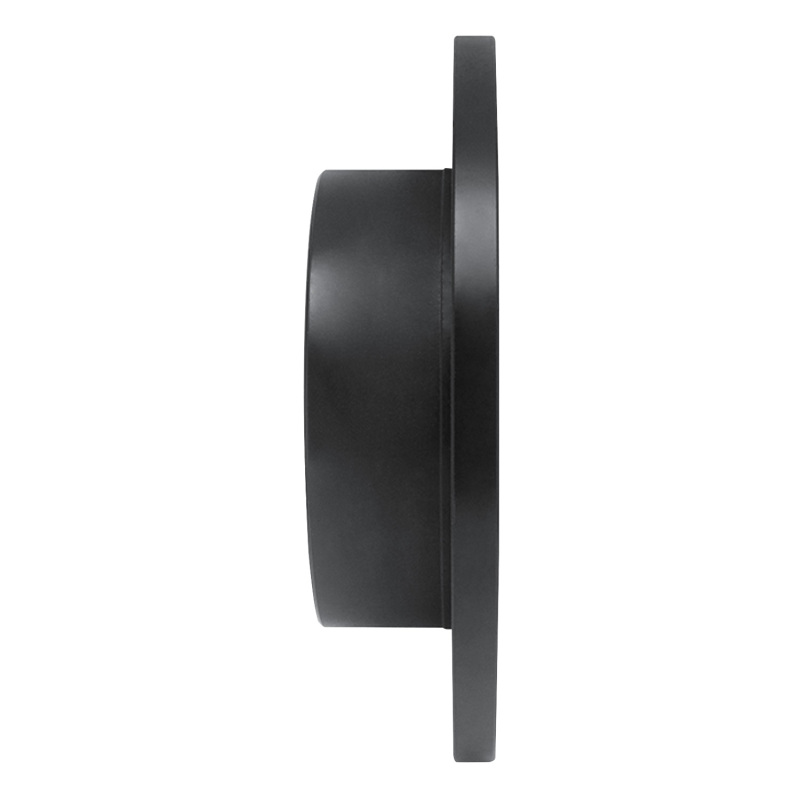 Picture of R1 06-18 Dodge Sprinter 2500 Rear Left Drilled & Slotted Black Brake Rotor
