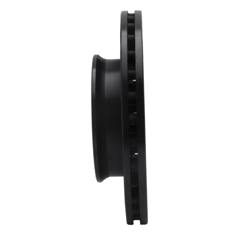 Picture of R1 06-25 American Coach Patriot Front Left Drilled & Slotted Black Brake Rotor
