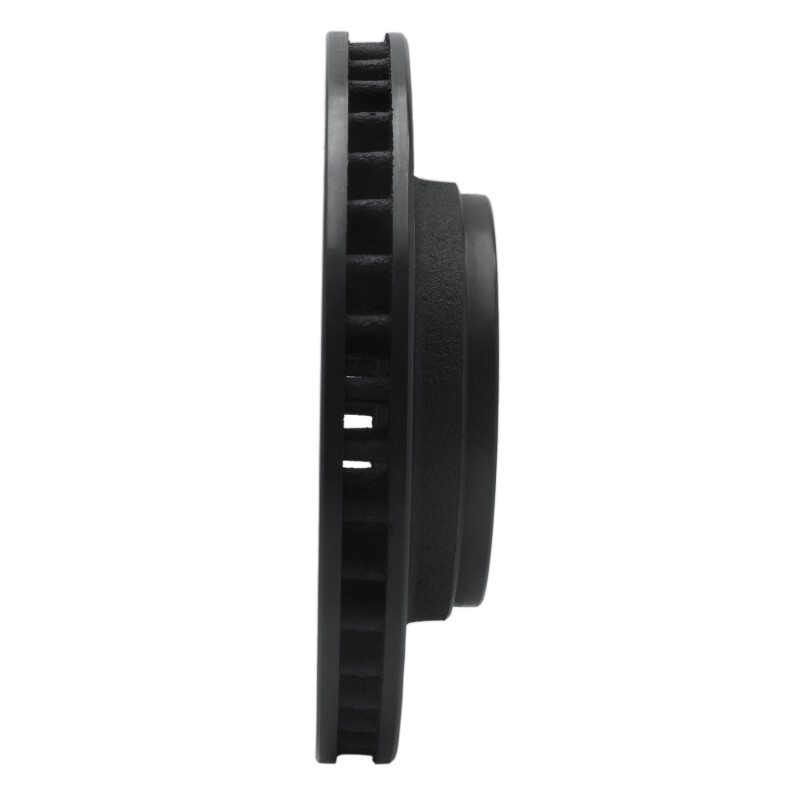 Picture of R1 74-81 Dodge W100 Front Right Drilled & Slotted Black Brake Rotor