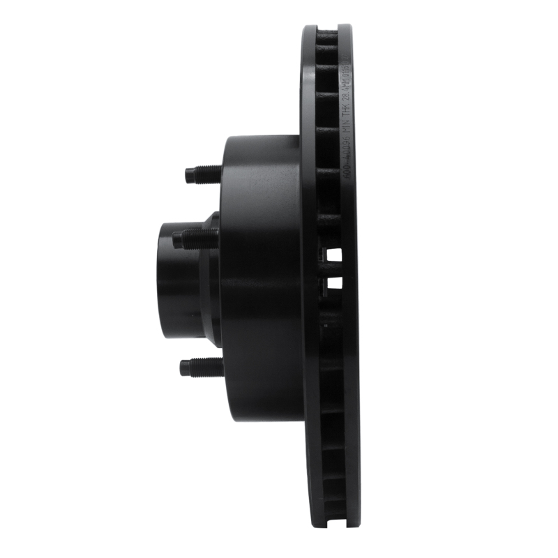 Picture of R1 03-03 Dodge Ram 1500 Van Front Left Drilled & Slotted Black Brake Rotor