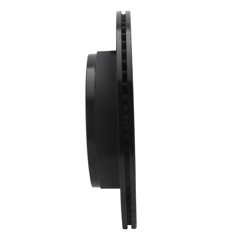 Picture of R1 02-24 Chrysler ASPEN Rear Left Drilled & Slotted Black Brake Rotor