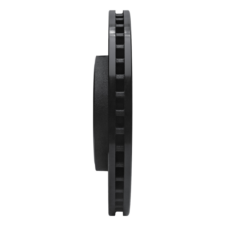 Picture of R1 11-22 Dodge Durango Front Right Drilled & Slotted Black Brake Rotor