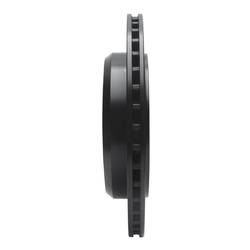 Picture of R1 11-25 Dodge Durango Rear Left Drilled & Slotted Black Brake Rotor