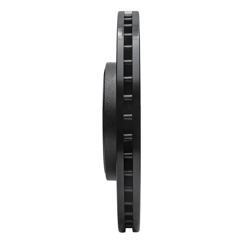 Picture of R1 11-25 Dodge Durango Front Right Drilled & Slotted Black Brake Rotor