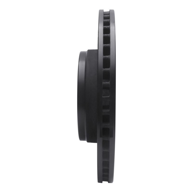 Picture of R1 11-12 Jeep Liberty Front Left Drilled & Slotted Black Brake Rotor