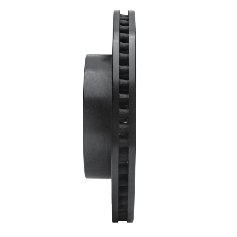 Picture of R1 02-07 Jeep Liberty Front Right Drilled & Slotted Black Brake Rotor