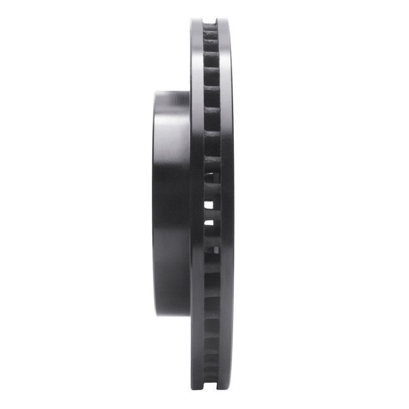 Picture of R1 83-96 Buick LeSabre Front Right Drilled & Slotted Black Brake Rotor